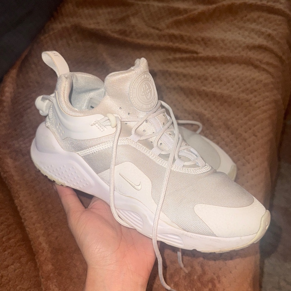 Nike Women's Athletic Shoes in Cream and White